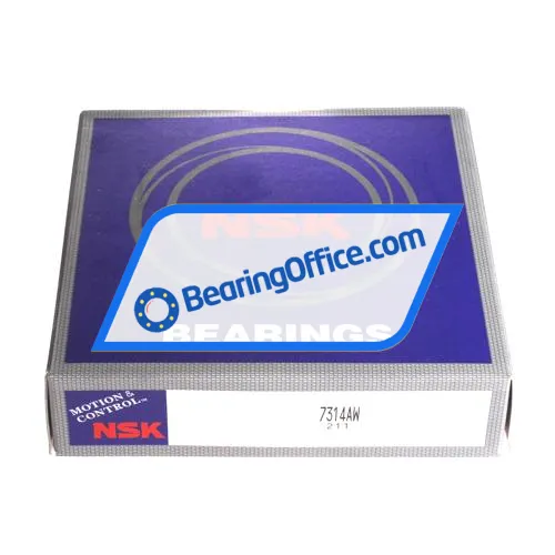 NSK 7314AW bearing image 3