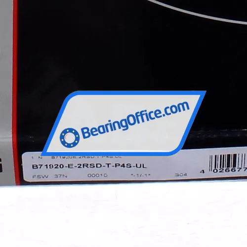 FAG B71920-E-2RSD-T-P4S-U bearing image 3