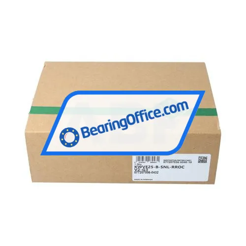 INA KWVE25-B-SNL-RROC-V2-G3 bearing image 4