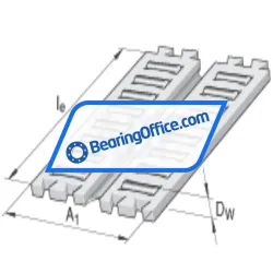 INA FF2535-ZW-0-2 rulman resim 2