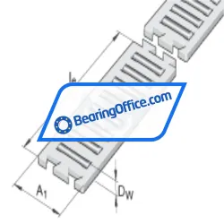 INA FF3525/0-2 rulman resim 3