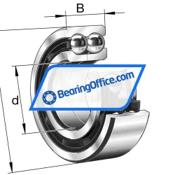 FAG 3313-DA rulman resim 4