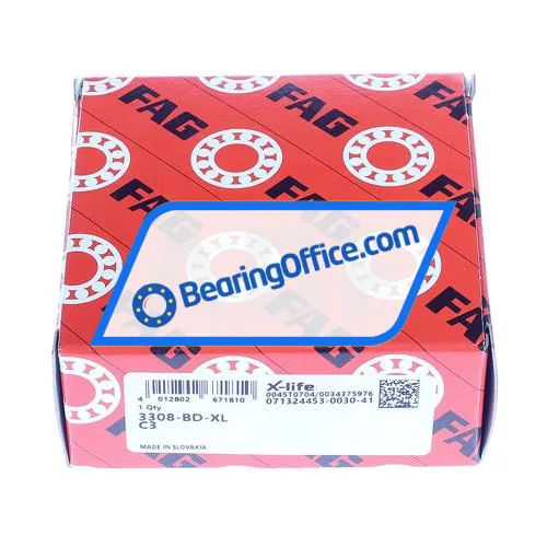FAG 3308-BD-XL-C3 bearing image 2