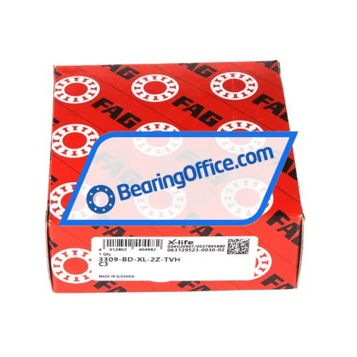 FAG 3309-BD-XL-2Z-TVH-C3 bearing image 3