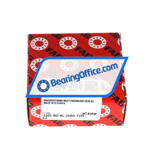 FAG 3305-BD-XL-2HRS-TVH-C3 bearing image 3
