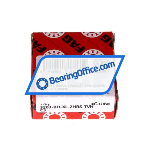 FAG 3203-BD-XL-2HRS-TVH-C3 bearing image 3