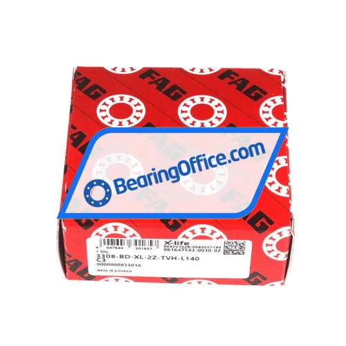FAG 3308-BD-XL-2Z-TVH-L140-C3 bearing image 3
