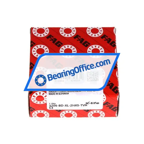 FAG 3206-BD-XL-2HRS-TVH-C3 bearing image 3