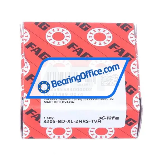 FAG 3205-BD-XL-2HRS-TVH bearing image 3