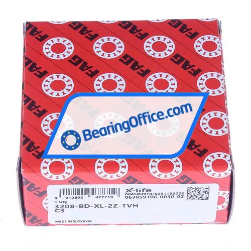 FAG 3208-BD-XL-2Z-TVH-C3 bearing image 2