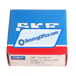 SKF 3208A-2RS1TN9/C3MT33 rulman resim 3