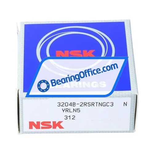 NSK 3204B-2RSRTNGC3 YRLN5 bearing image 3