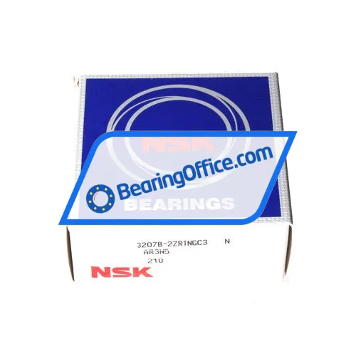 NSK 3207B-2ZRTNGC3 bearing image 3