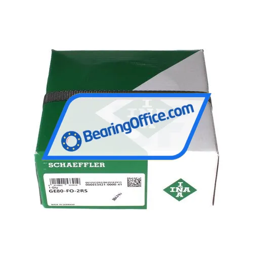 INA GE80-FO-2RS bearing image 2