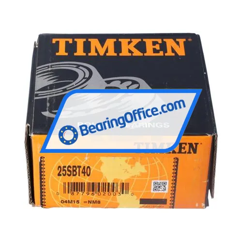 Timken 25SBT40 bearing image 3