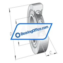 INA LR202-2RSR rulman resim 6