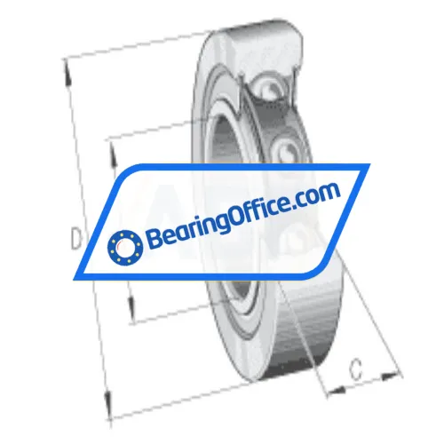 INA LR201-X-2RSR bearing image 4