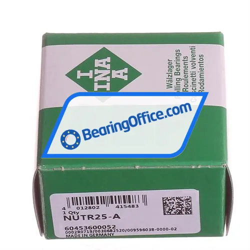 INA NUTR25-A bearing image 3