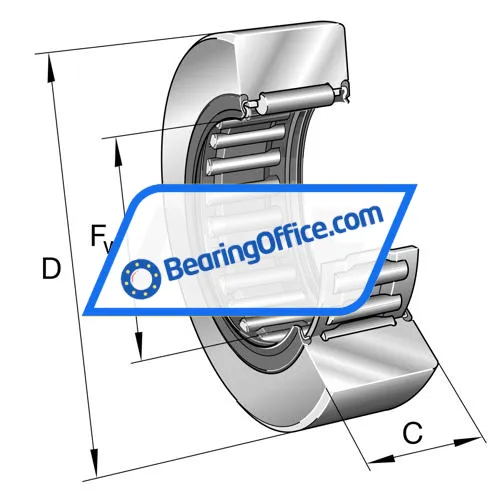 INA RNA22/6-2RSR bearing image 4