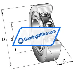 INA LR50/7-2RS-HLC rulman resim 4