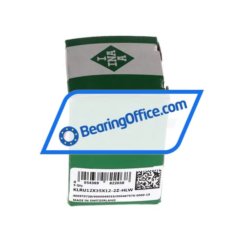 INA KLRU12X35X12-2Z-HLW bearing image 2