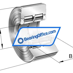 INA NNTR65X160X75-2Z rulman resim 4