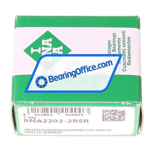 INA RNA2202 2RS bearing image 2