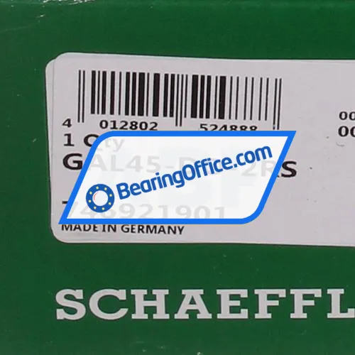 INA GAL45-DO-2RS bearing image 3