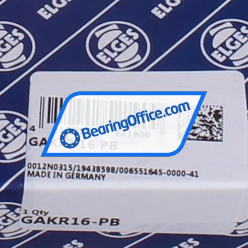 Elges GAKFR16PB bearing image 3