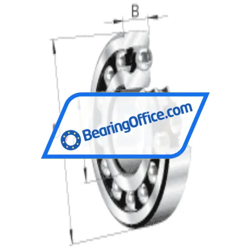 FAG 1209-J-S3-C5 bearing image 2