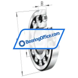 FAG 1209-J-S3-C5 rulman resim 2