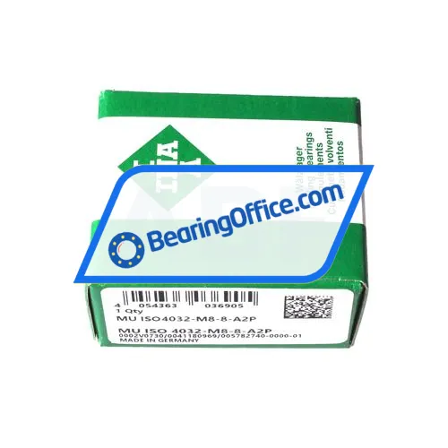 INA MU ISO4032-M8-8-A2P bearing image 2