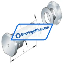 INA LFE12X45-A1 rulman resim 3