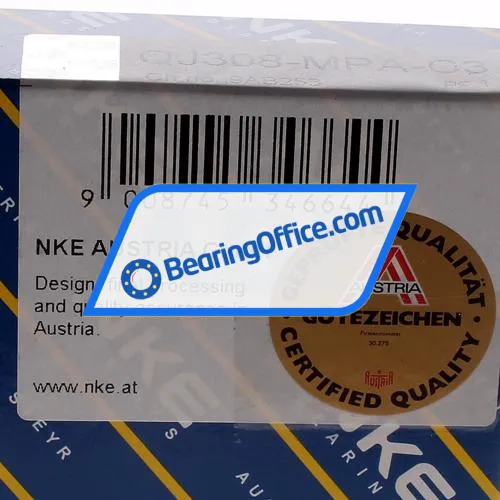 NKE QJ308-MPA-C3 bearing image 7