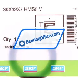 SKF 30X42X7HMS5V rulman resim 2