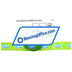 SKF 22X42X10HMSA10RG rulman resim 3