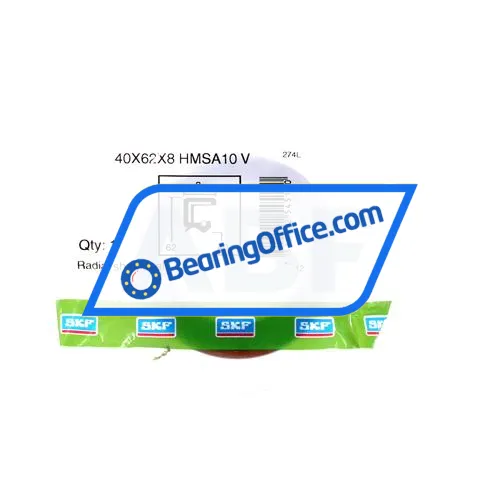 SKF 40X62X8HMSA10V bearing image 3
