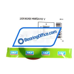 SKF 28X45X8HMSA10V rulman resim 3
