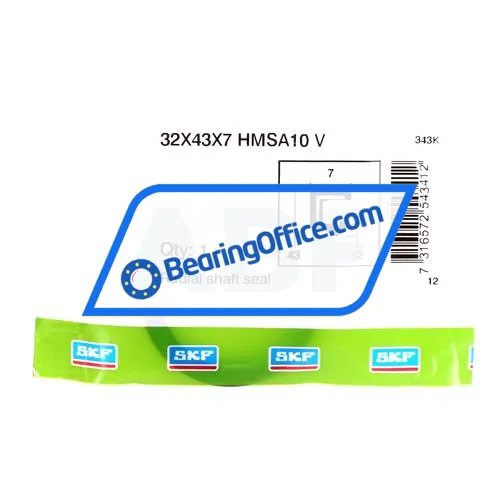 SKF 32X43X7HMSA10V bearing image 3