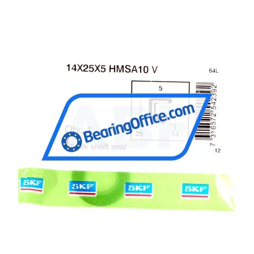 SKF 14X25X5HMSA10V bearing image 3