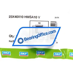 SKF 23X40X10HMSA10V rulman resim 3