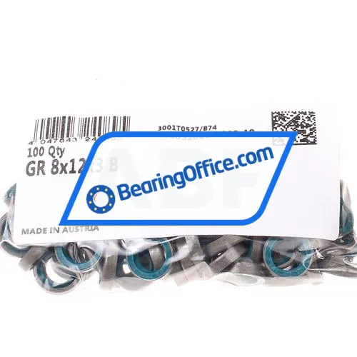 INA GR8X12X3-B bearing image 2